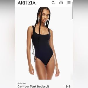 Babaton thong bodysuit